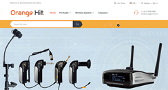 Desktop Screenshot of orangehit.com